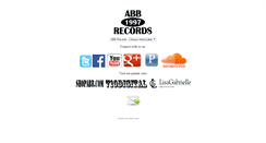 Desktop Screenshot of abbrecords.com